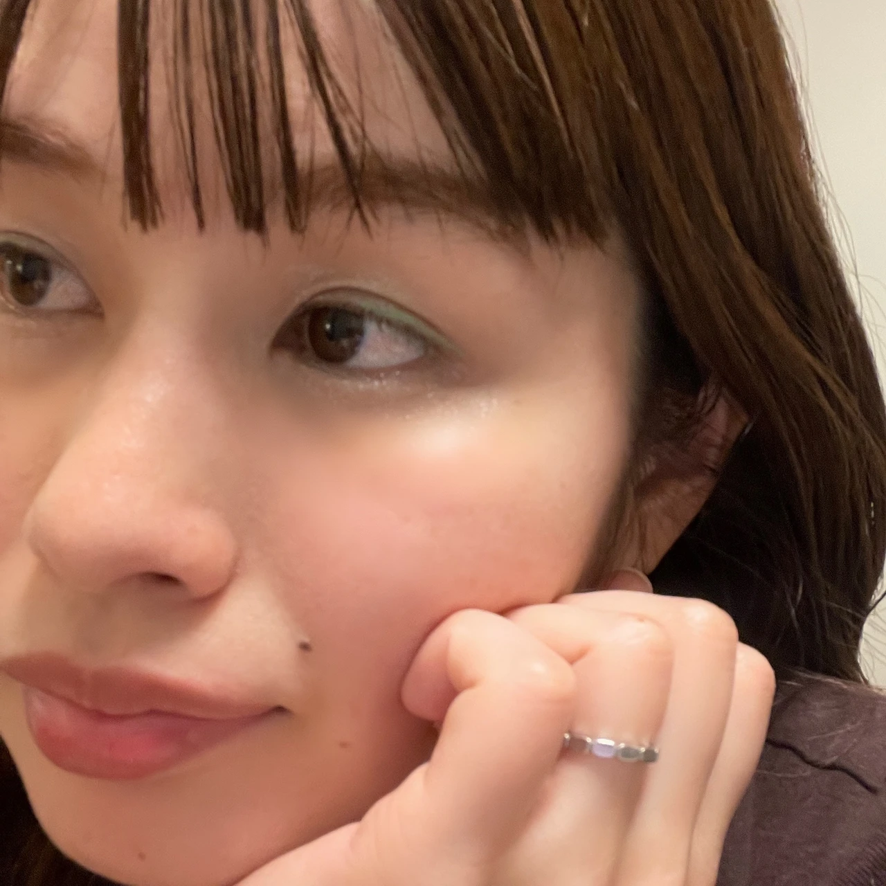 マキアオッス推しコス ウズ アイ オープニング ライナー パステルグリーン