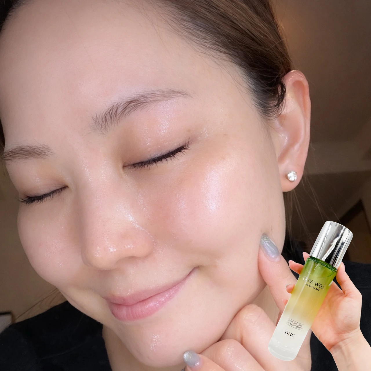 1本でうるおい満ちる！DHCの新作「クリスタルスキン美容液ローション」
_4