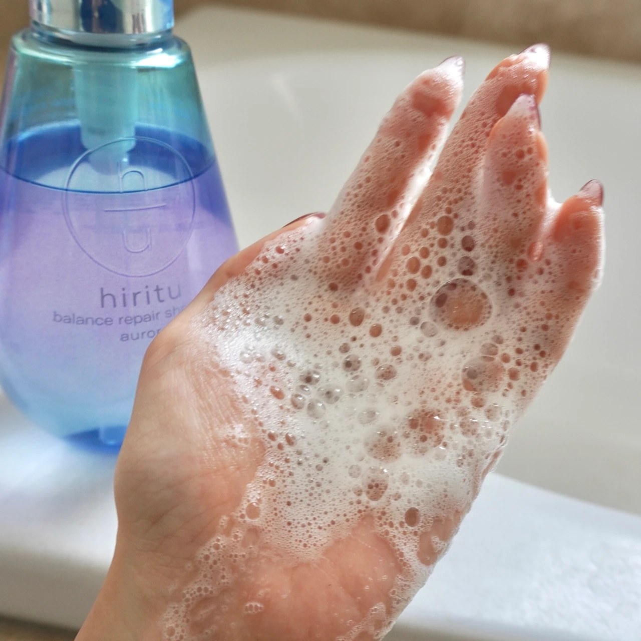 hiritu ヒリツ 市販シャンプー バランスリペア オーロラ
