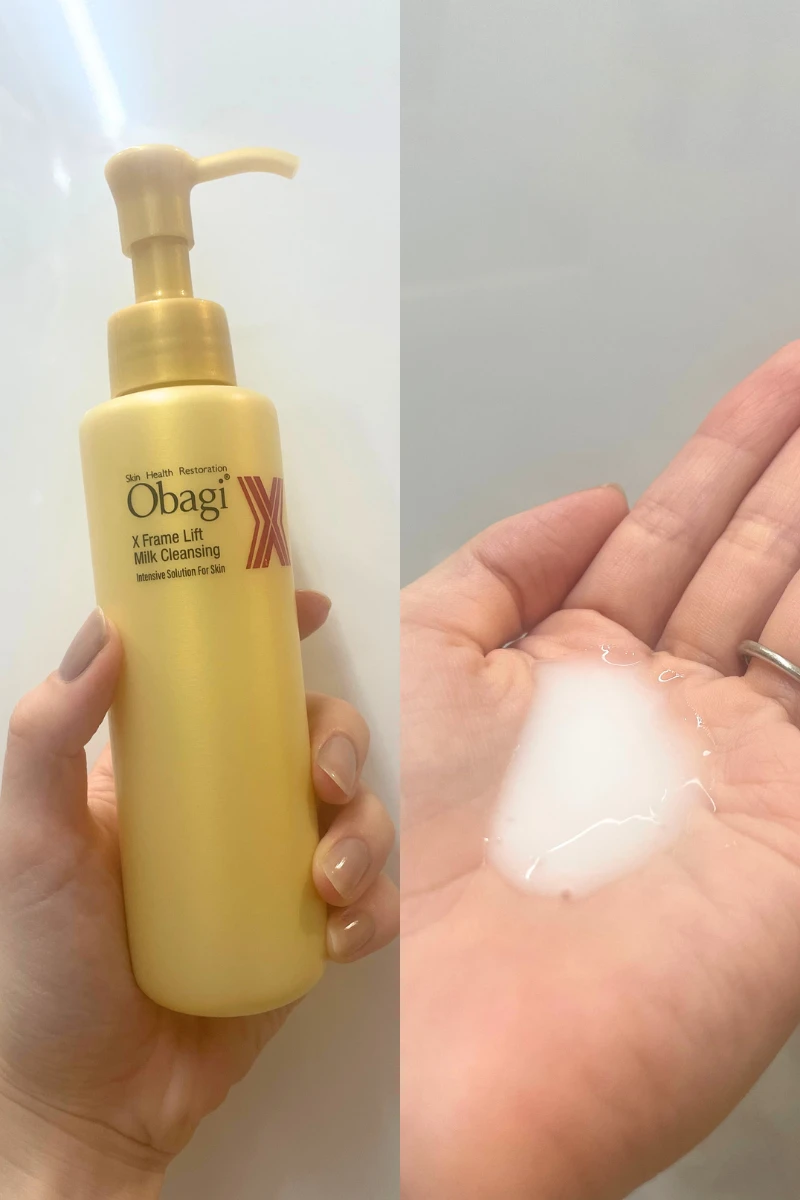 オバジXフレームリフト ミルククレンジング