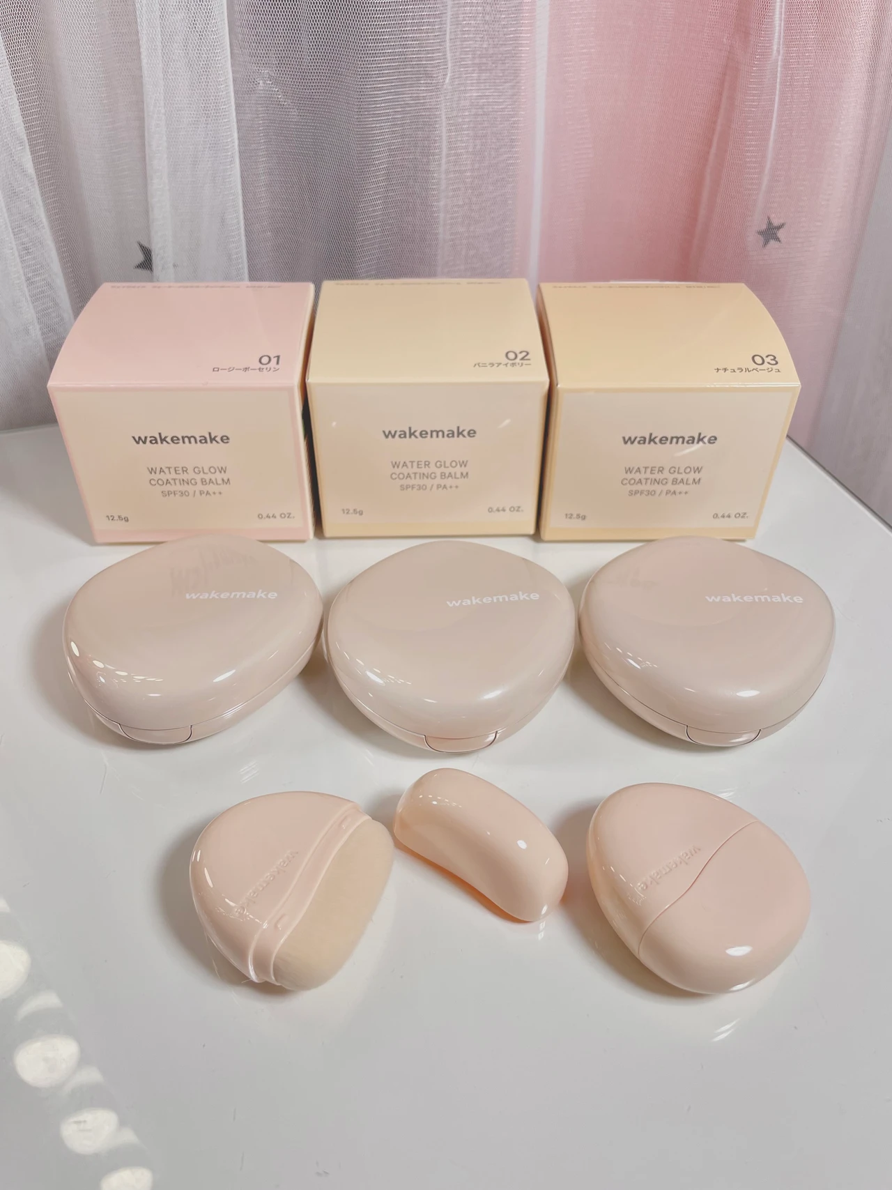 卵のようなファンデ