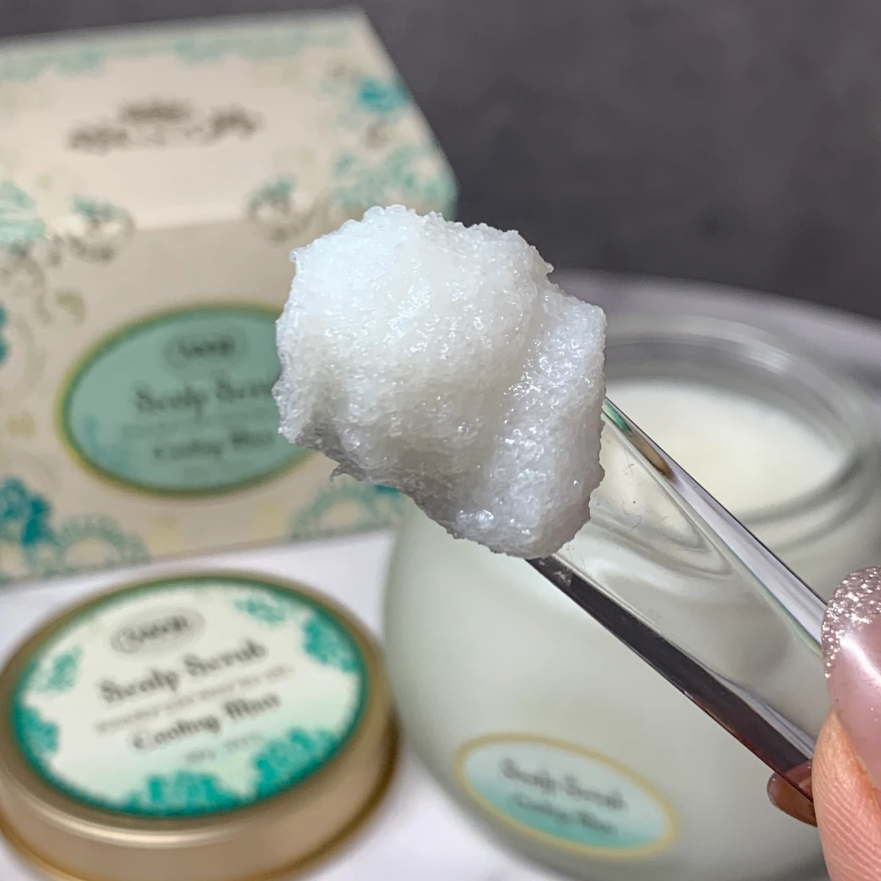 SABON サボン ヘッドスクラブリフレッシング スウォッチ 使用感