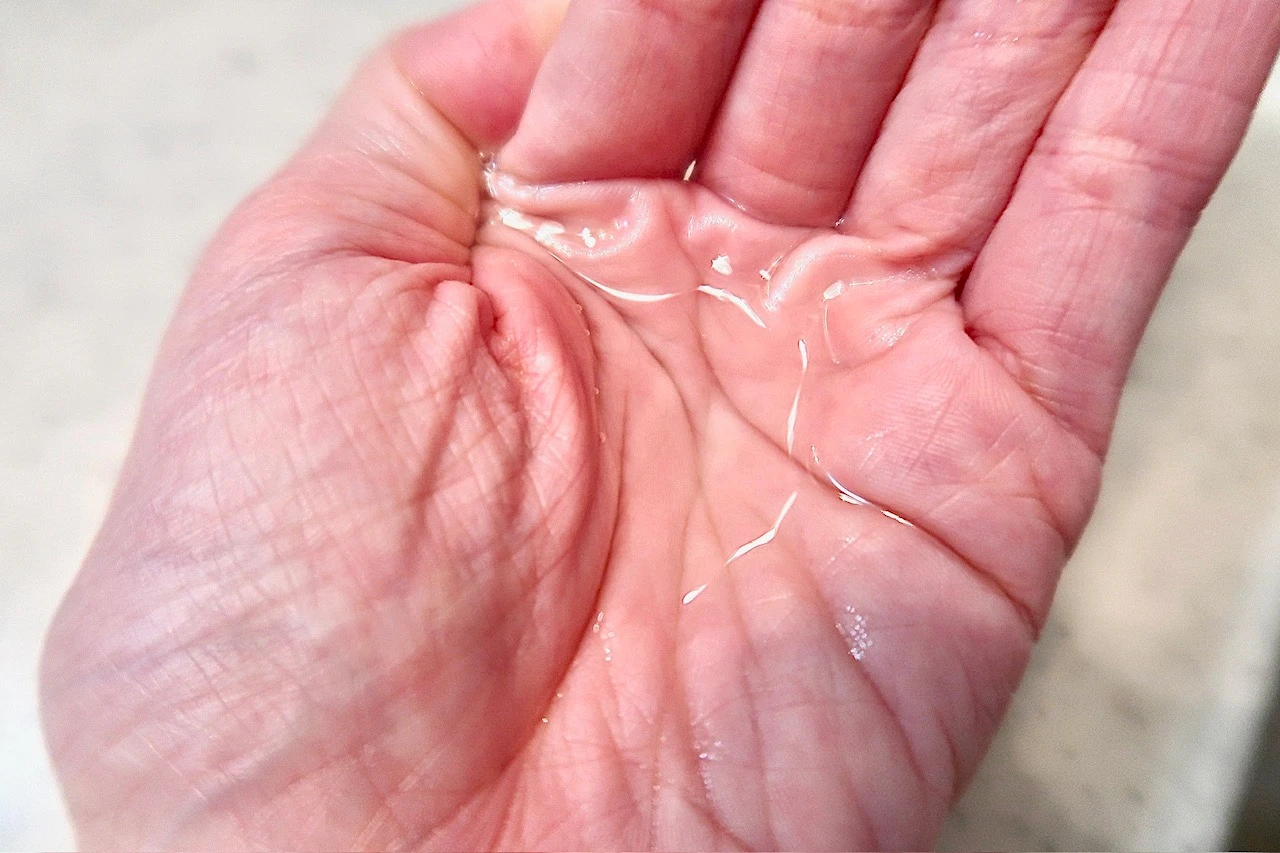 muo  クレンジングオイル テクスチャー