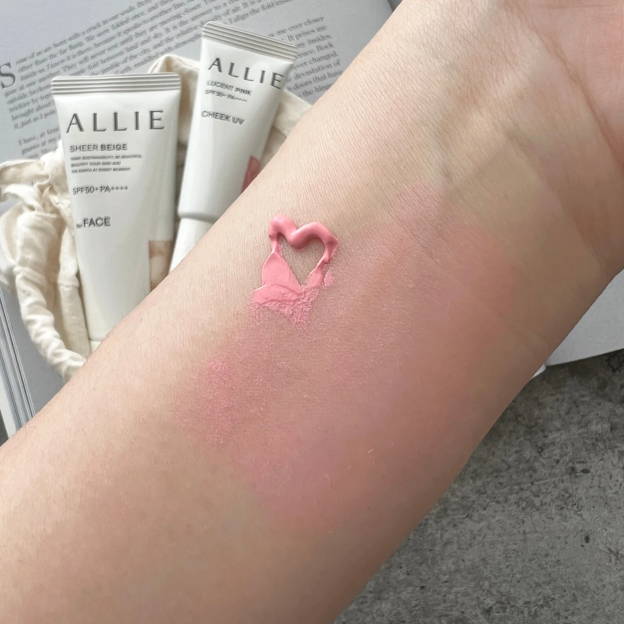 カネボウ ALLY(アリィー)から、日焼け止めだけでベースメイク&ポイントメイクが完了する【チークUV】と【ノーファンデUV】が発売!_4