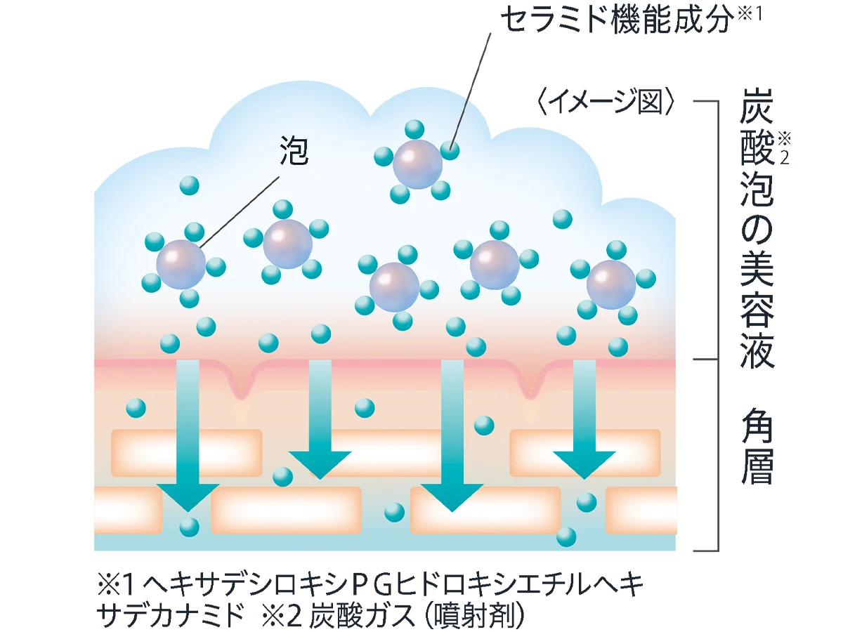 高吸着セラミドケア技術 キュレル