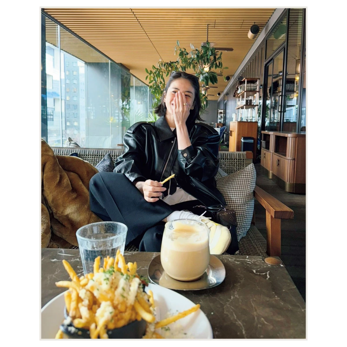 佐藤晴美、プライベートショット