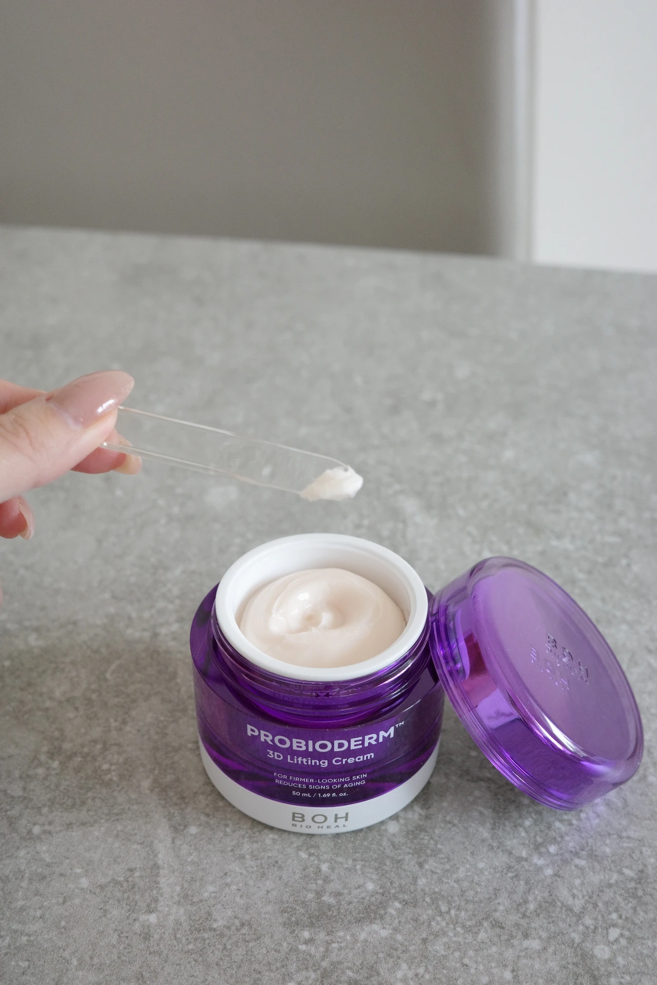 塗るリフトアップ！タンタンクリーム使ってる？【 𝗕𝗜𝗢𝗛𝗘𝗔𝗟 𝗕𝗢𝗛​ 】プロバイオダーム™ 3D リフティングクリーム_3