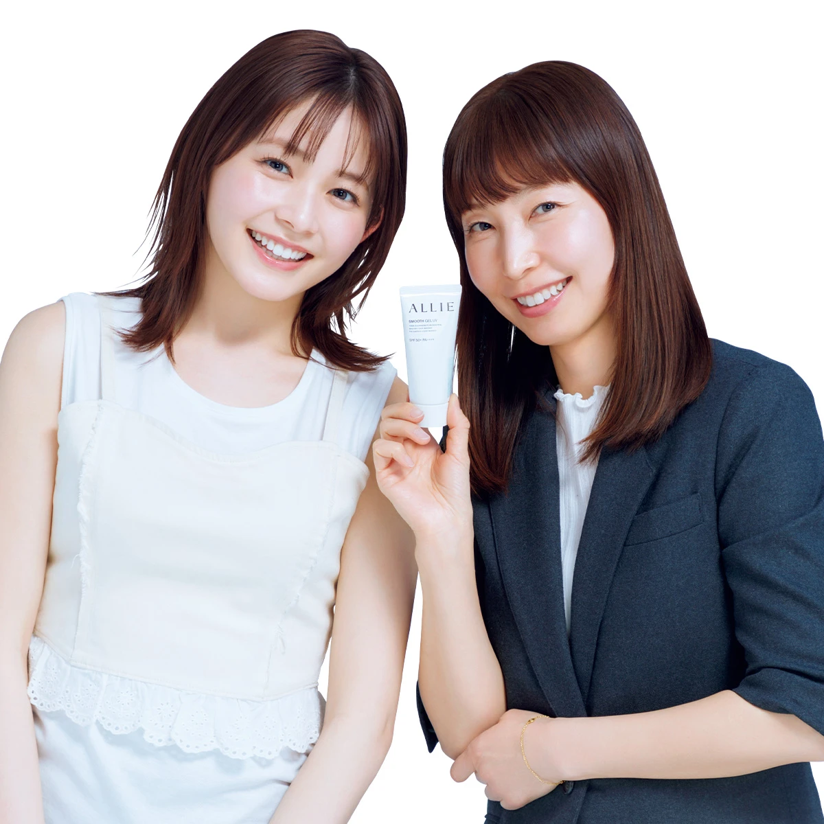 モデルりんくま&ヘアメイク高橋里帆さん