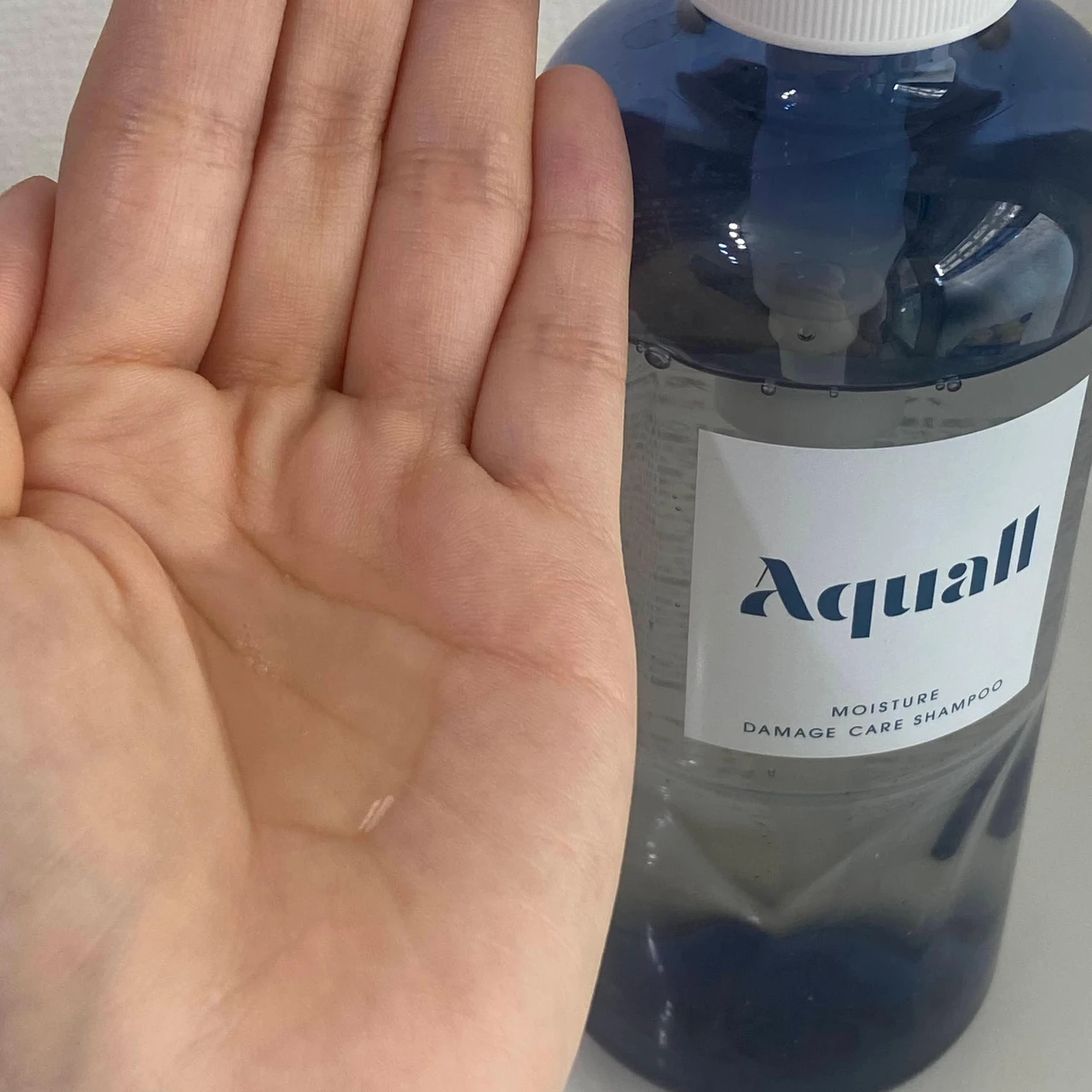 アクオル モイスチャーダメージケア シャンプー テクスチャー