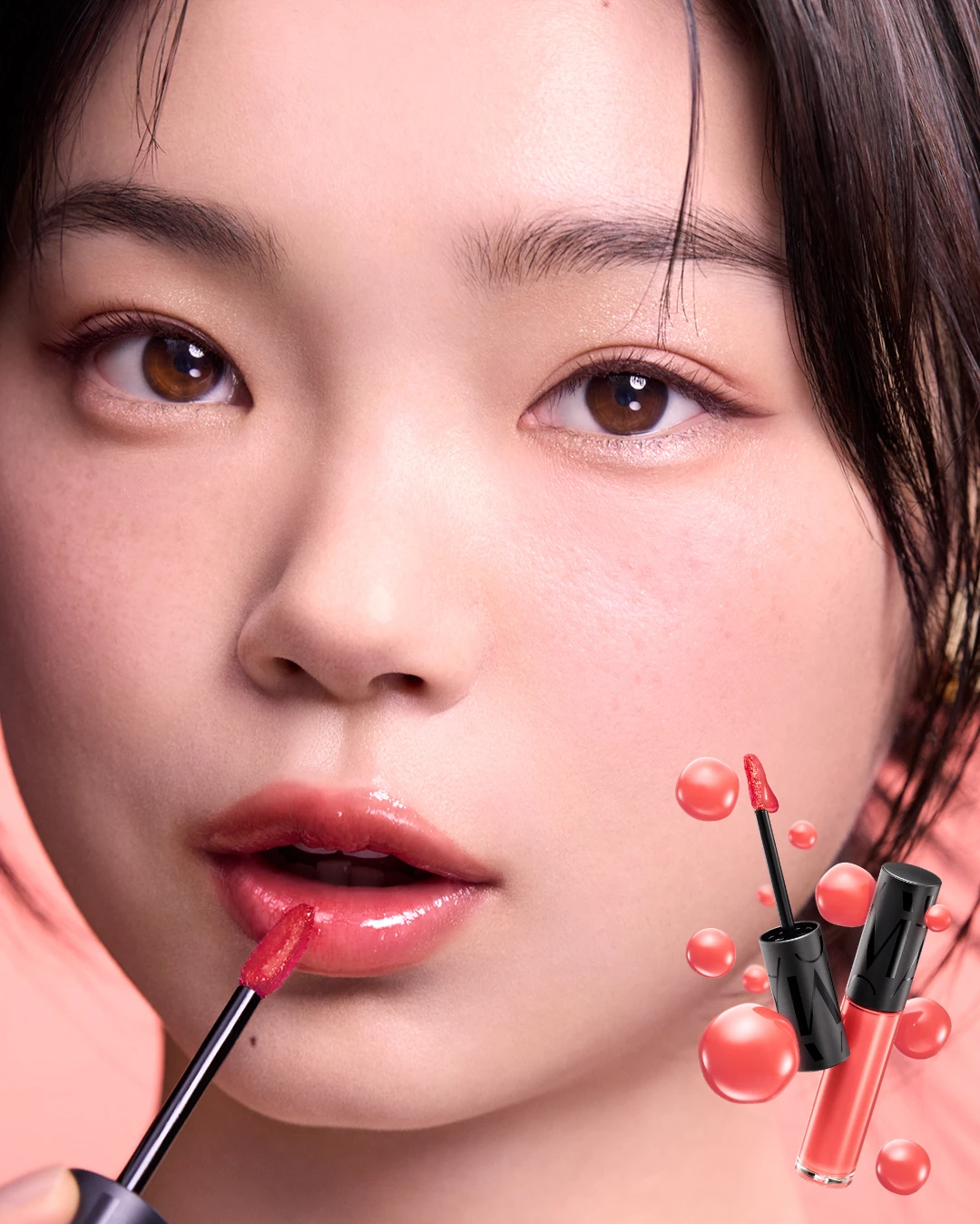 マキアージュ リップグロウボム 古川琴音