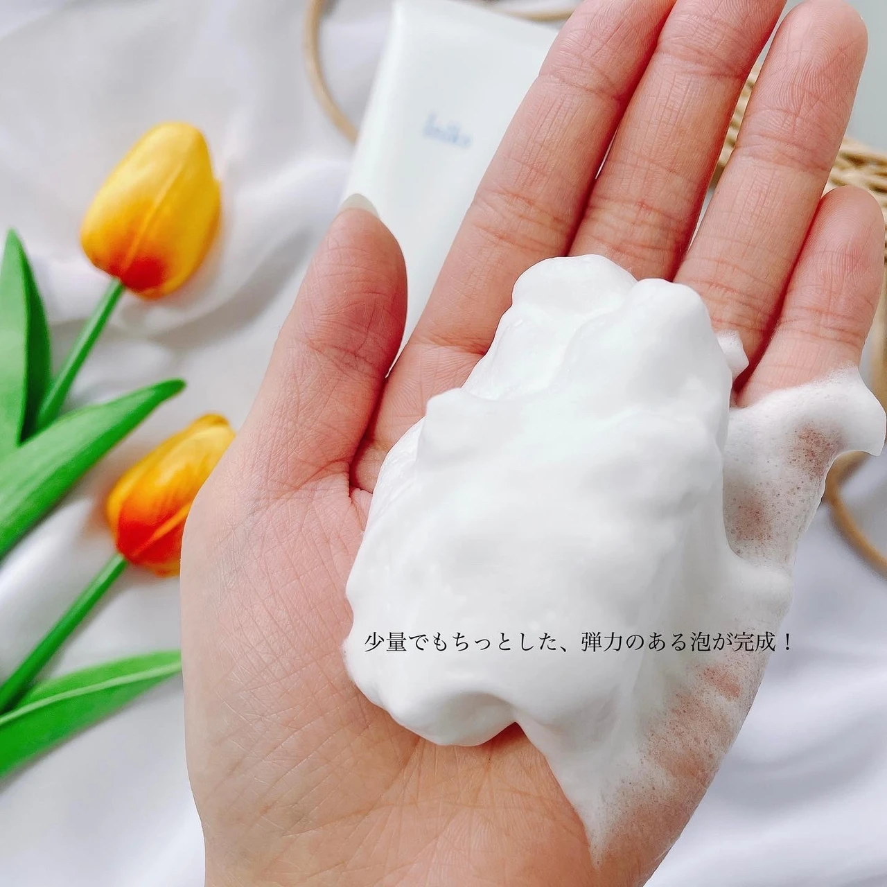【もっちり泡、優しく潤す】乾燥肌･敏感肌にも嬉しい濃密泡洗顔料♩_3