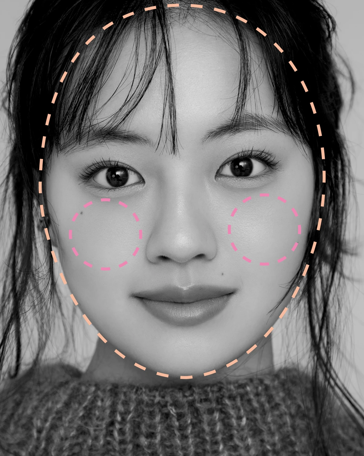 上坂樹里 エレガンス モデリング カラーベース OR200 PK100 使用メイク HOWTO