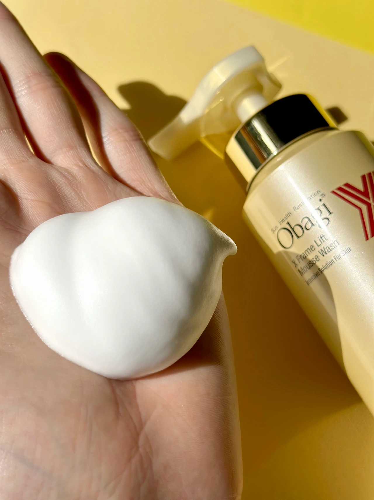 オバジX フレームリフトムースウォッシュ