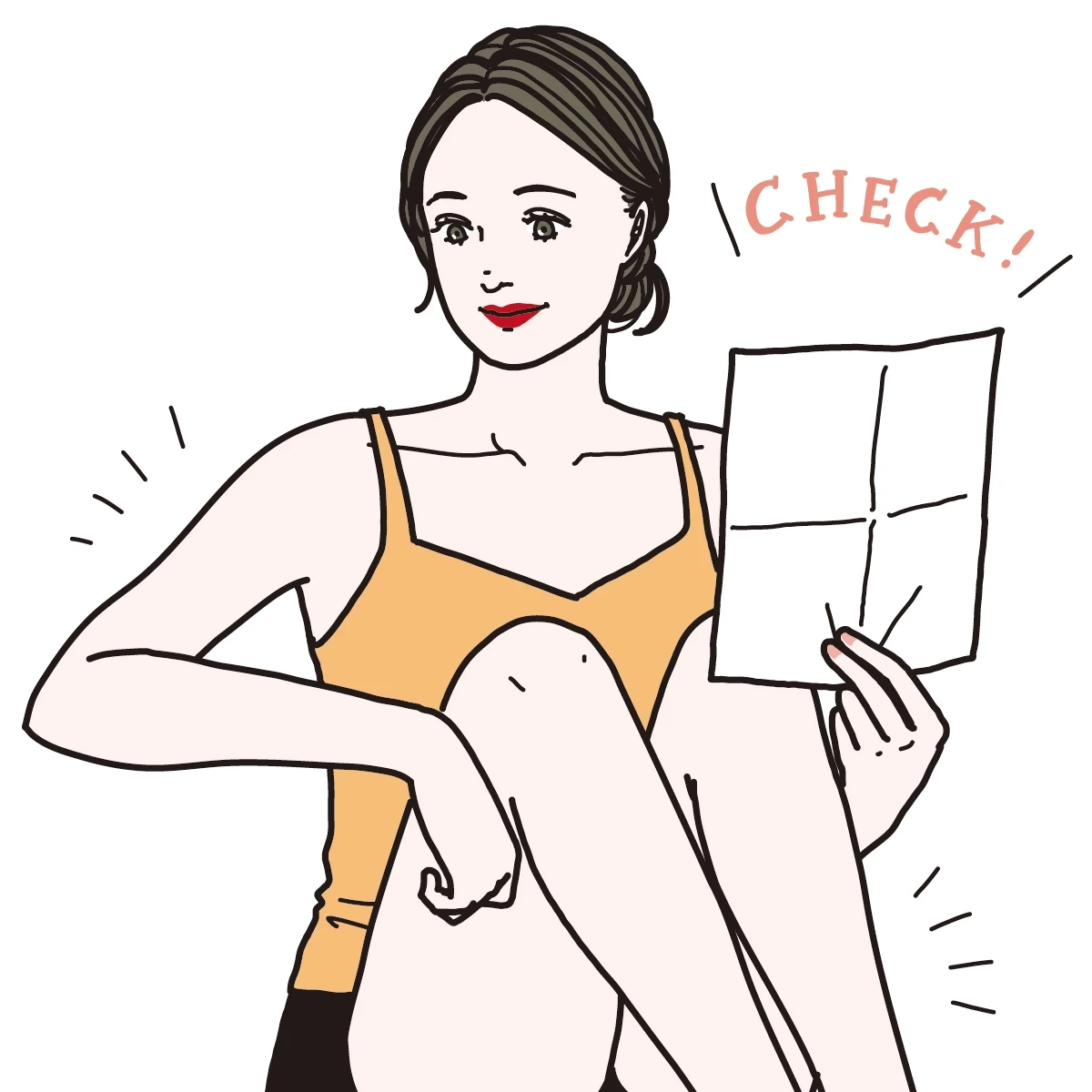 使用可能な範囲の肌の色かを確認