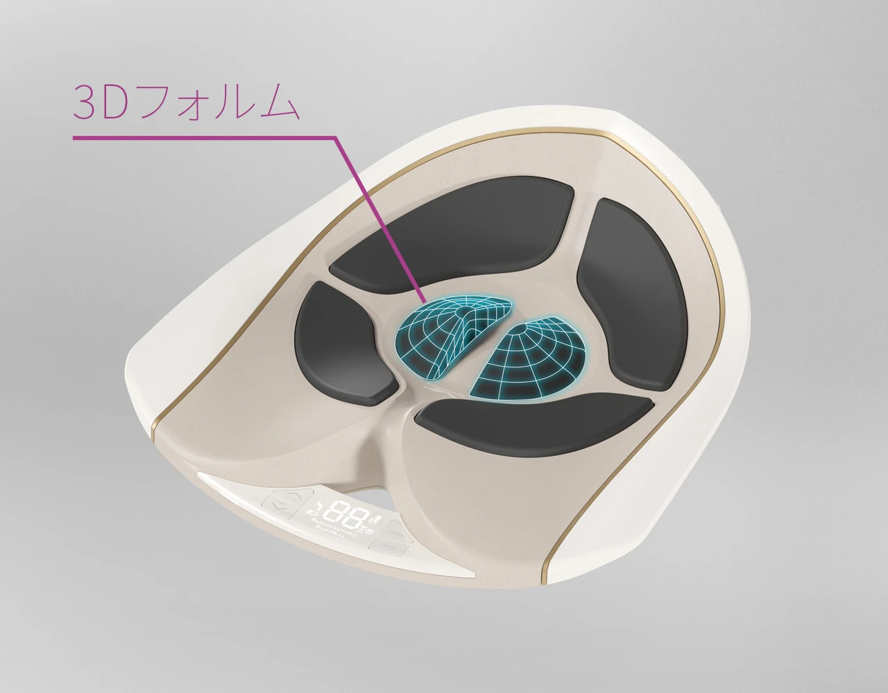 SIXPAD ペリネフィット 骨盤底筋ケア フェムケア 3Dフォルム