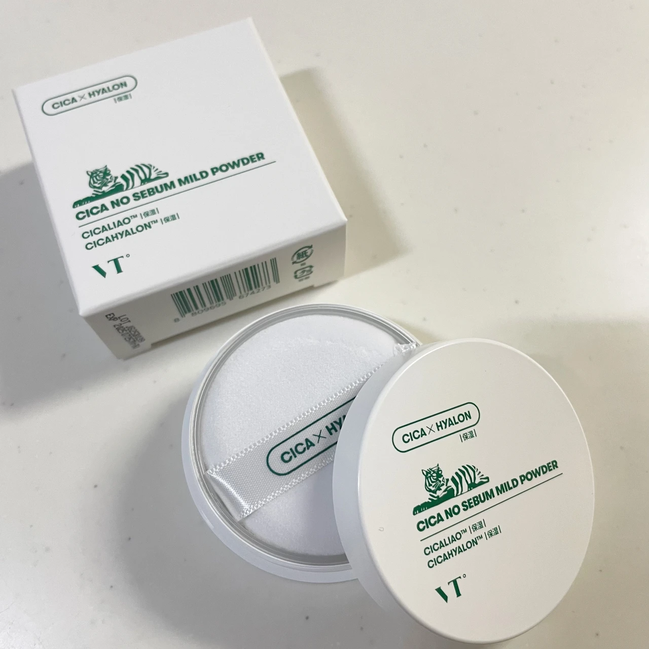 どんな肌タイプでも使える【VT CICA ノーセバム マイルドパウダー】_4