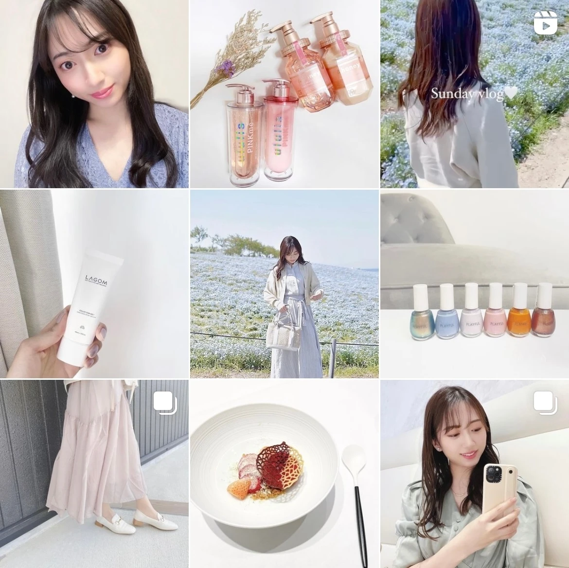 インスタでは美容・ファッション・お出かけスポットなど発信中