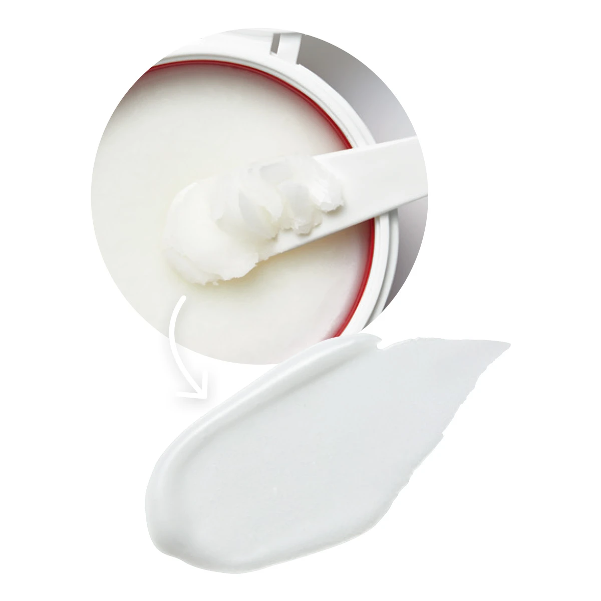 DUO ザクレンジングバームのテクスチャー