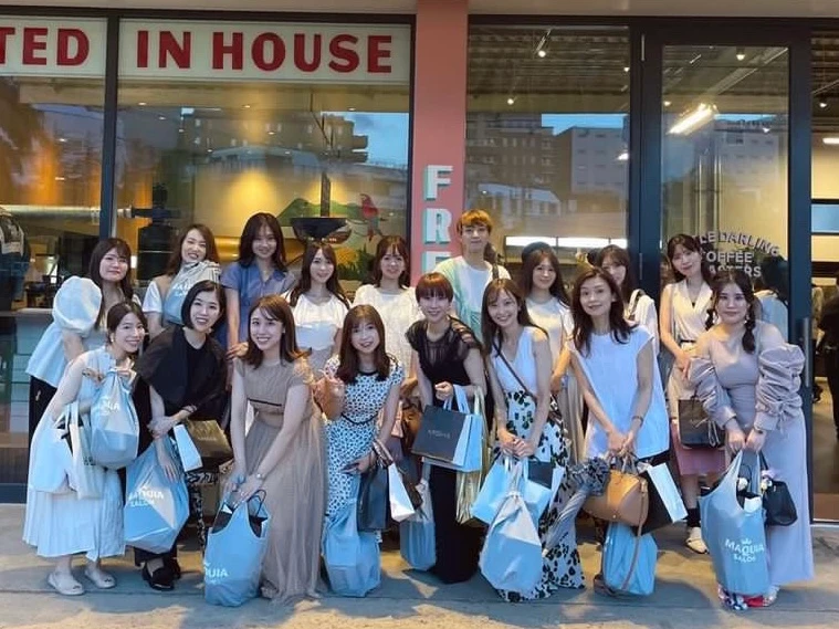 マキアインフルエンサー MAQUIA 美容ブロガー 集合写真