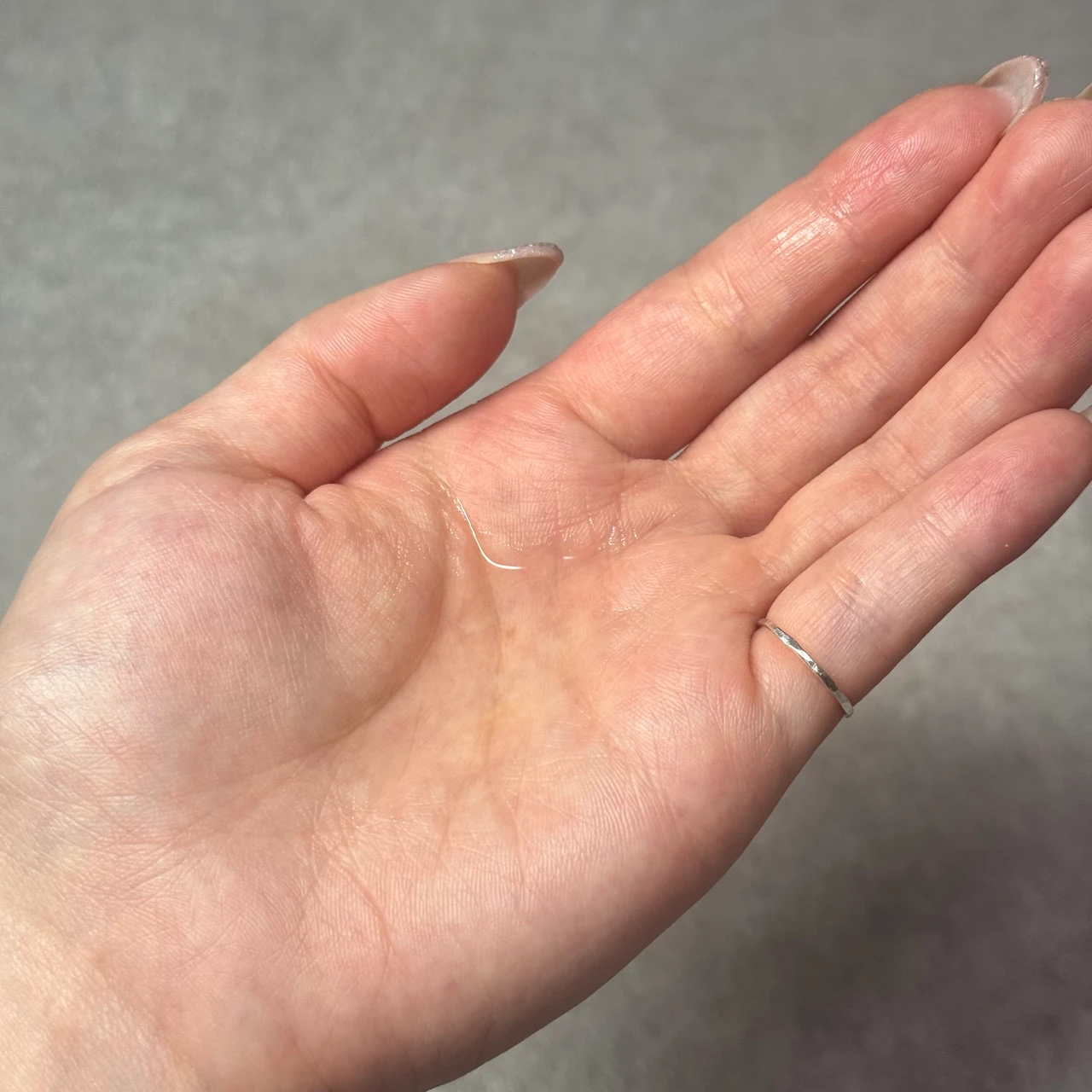 ミュオ クレンジングオイルのテクスチャー