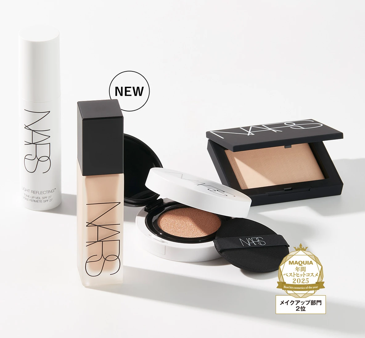 NARS  リフ粉シリーズ　ベースメイク　ファンデーション