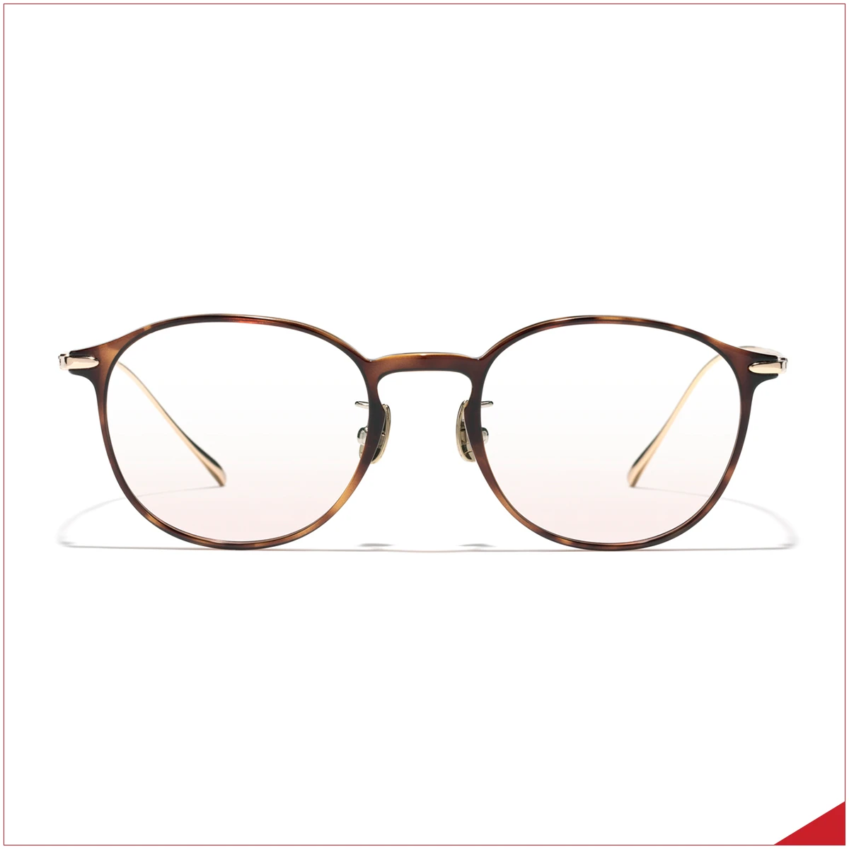 チークカラーレンズ ピーチピンク