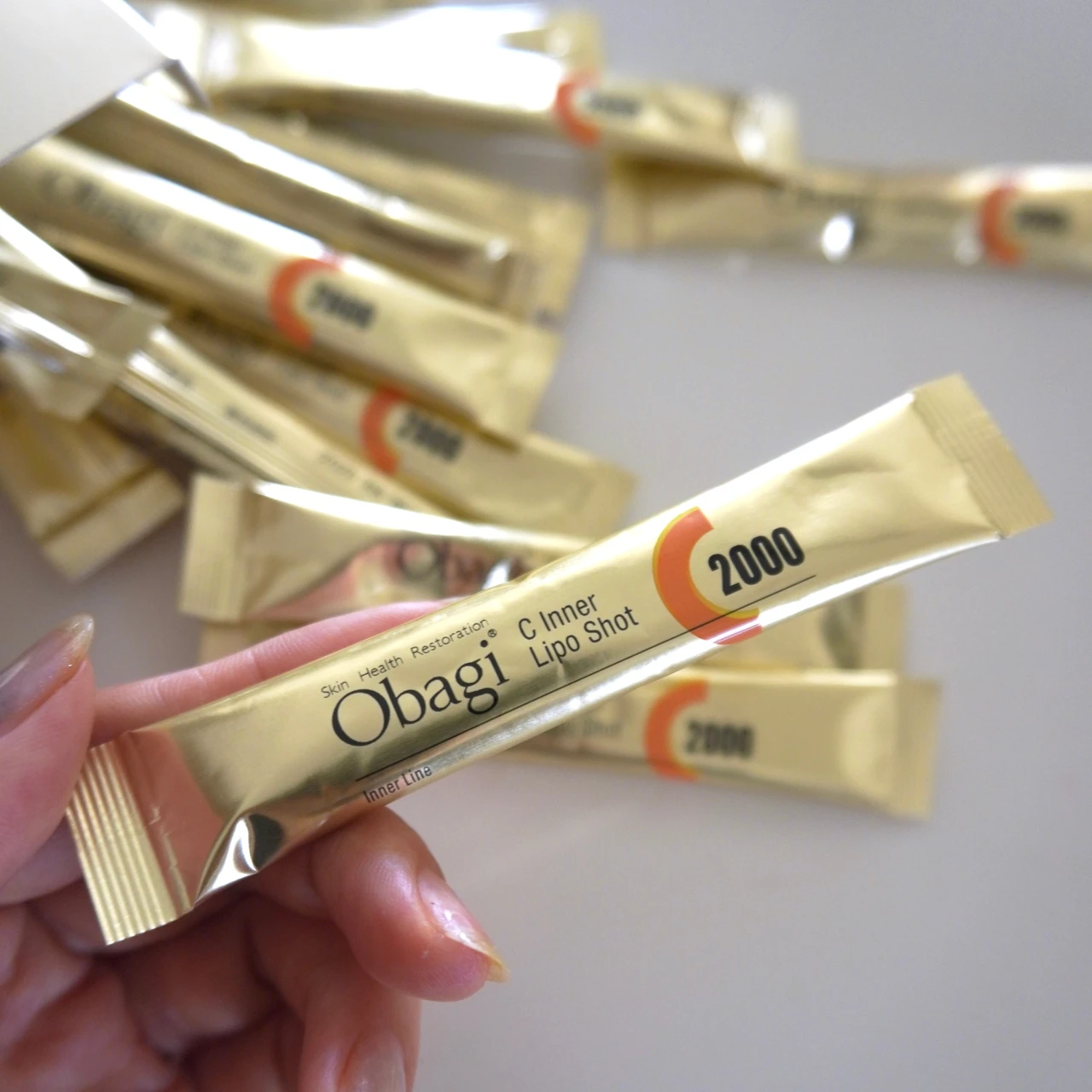 ロート製薬 オバジC インナーリポショット ビタミンC サプリ 高濃度2000mg 新作コスメ Obagi 吸収率 大人女子 効果 老化対策 免疫力 風邪予防 美肌 田中みな実 リポソーム おいしい 飲みやすい ピュアビタミンC ノンカフェイン