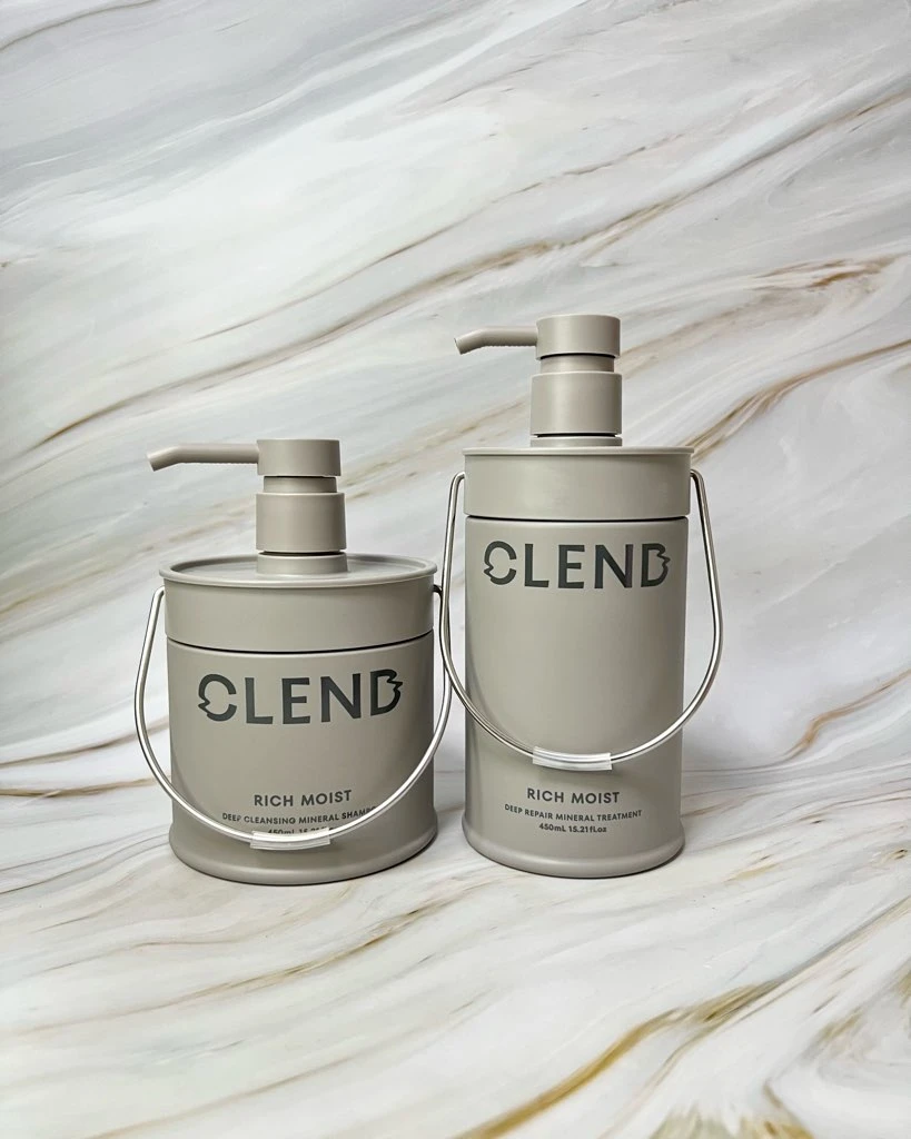 クレンド リッチモイスト ディープクレンジング ミネラル シャンプー ／クレンド リッチモイスト ディープリペア ミネラル トリートメント