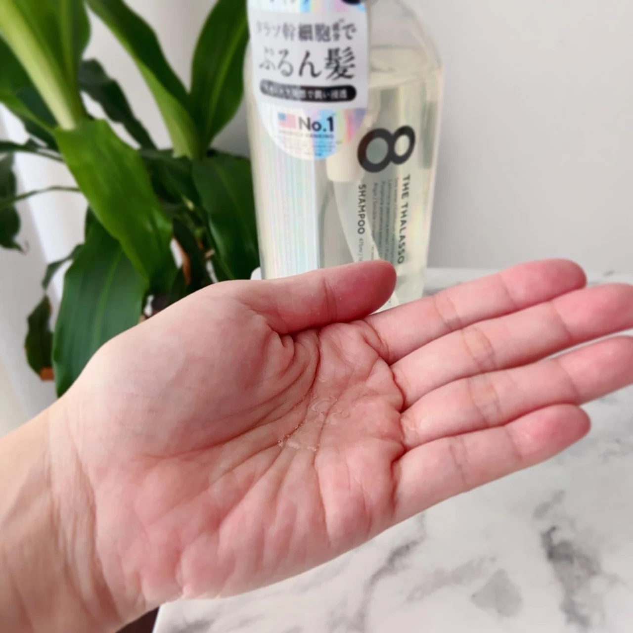 【保湿を超えた"保水"ヘアケア？！】スキンケア発想で"ぷるん髪"に導く✨エイトザタラソ「美容液シャンプー＆トリートメント」🫧_2_1