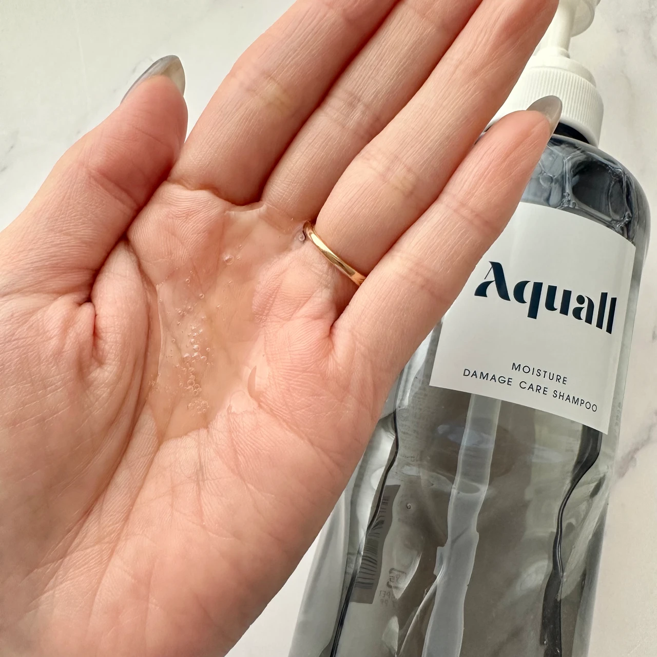 ＼うるおい美溶水で／まとまり◎のなめらかヘアケア♡【アクオル モイスチャーダメージケア シャンプー&トリートメント】_3_1