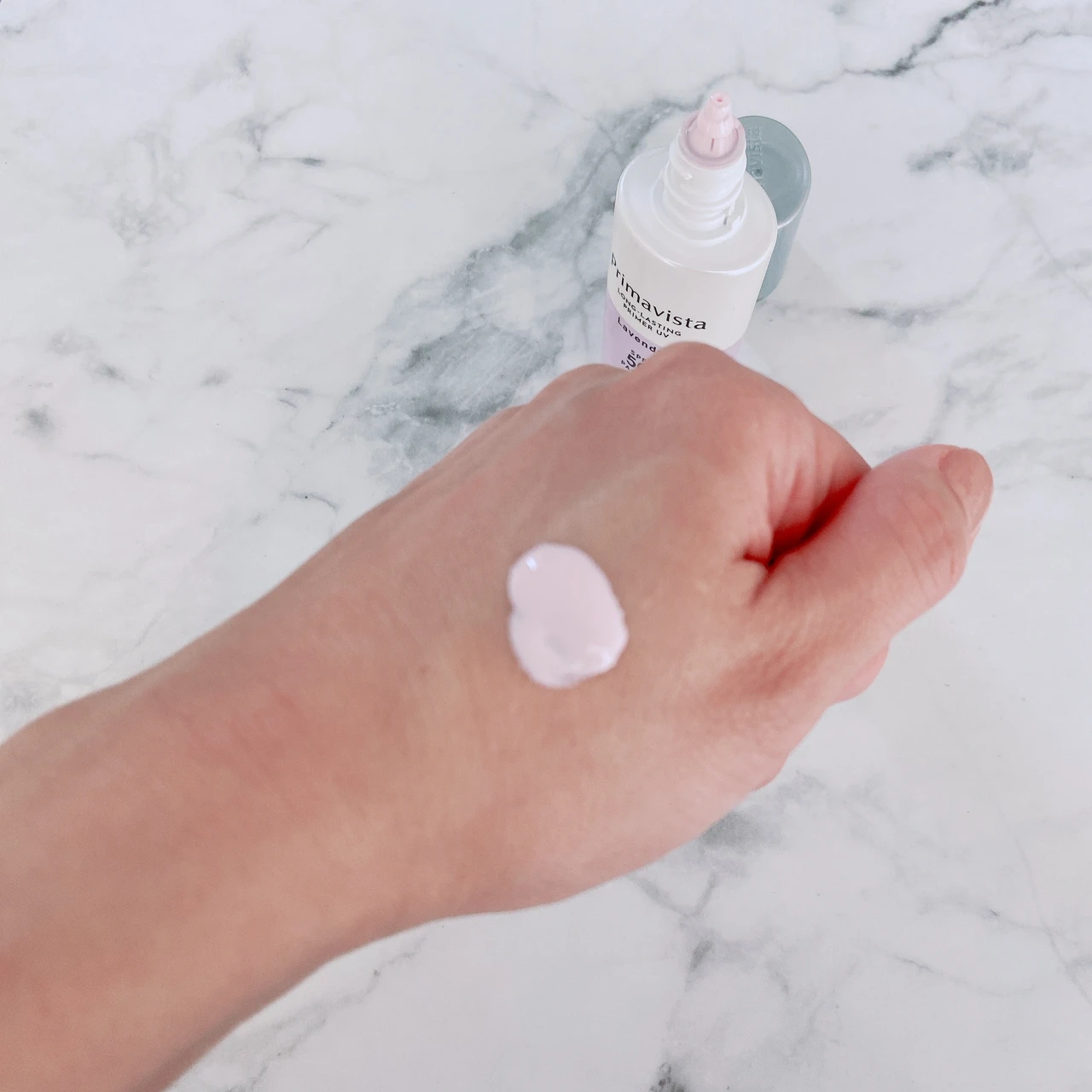 【現役アナウンサー💁‍♀️外ロケの必需品】ラベンダーカラーでくすみ払拭💜日焼けも皮脂崩れも防ぐ高機能下地、プリマヴィスタ「スキンプロテクトベース」✨_2_1