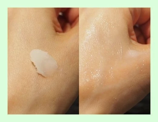 リズム トゥーゴー スキンバームのテクスチャー