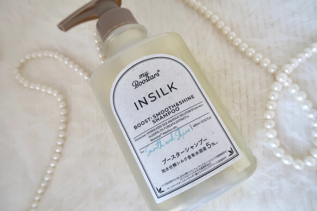 マイブースターズ インシルク ブースターシャンプーのパッケージ