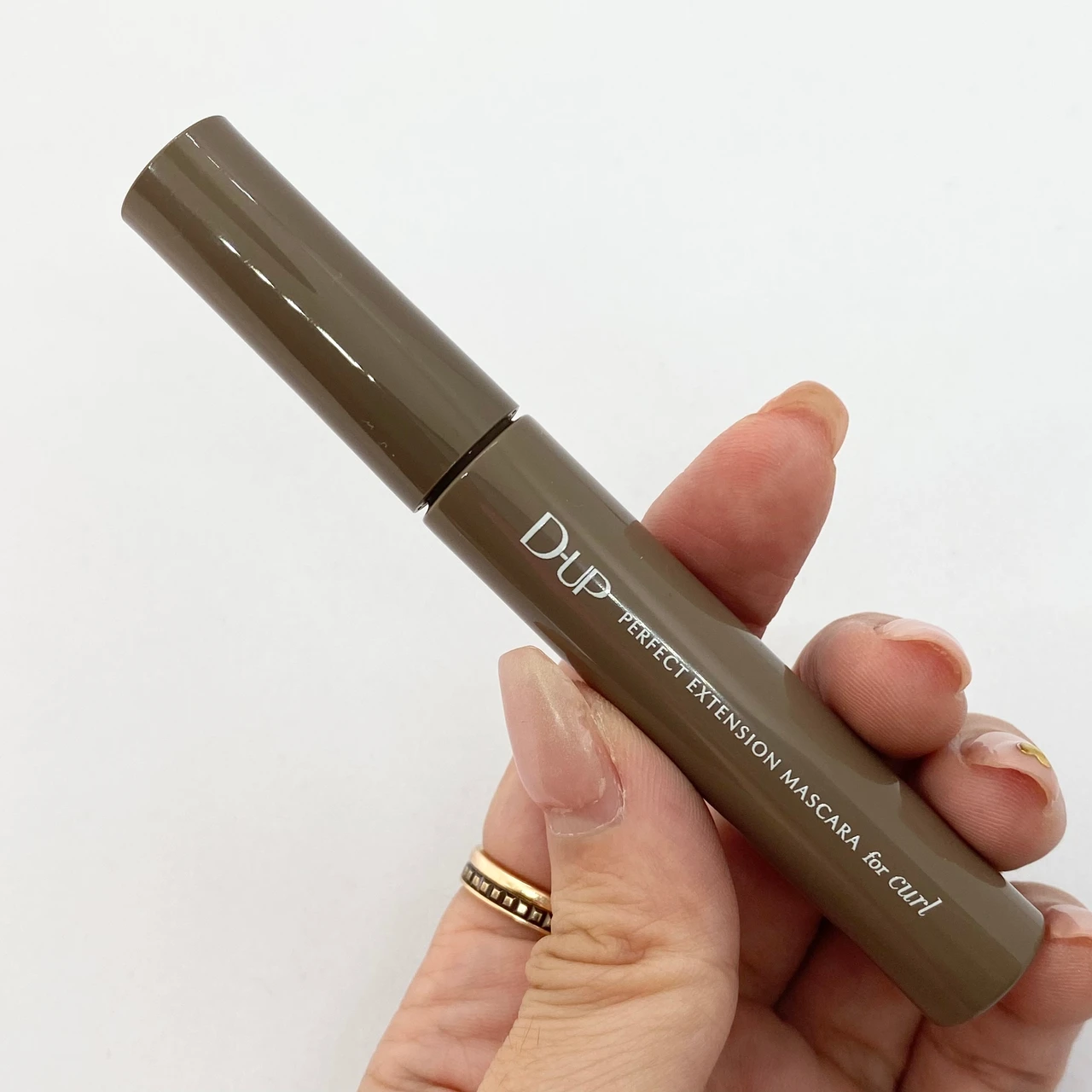ディーアップ D-UP マスカラ カラーレスメイク 抜け感メイク アイメイク 秋コスメ 新作コスメ パーフェクトエクステンションマスカラ for カール マロングレージュ