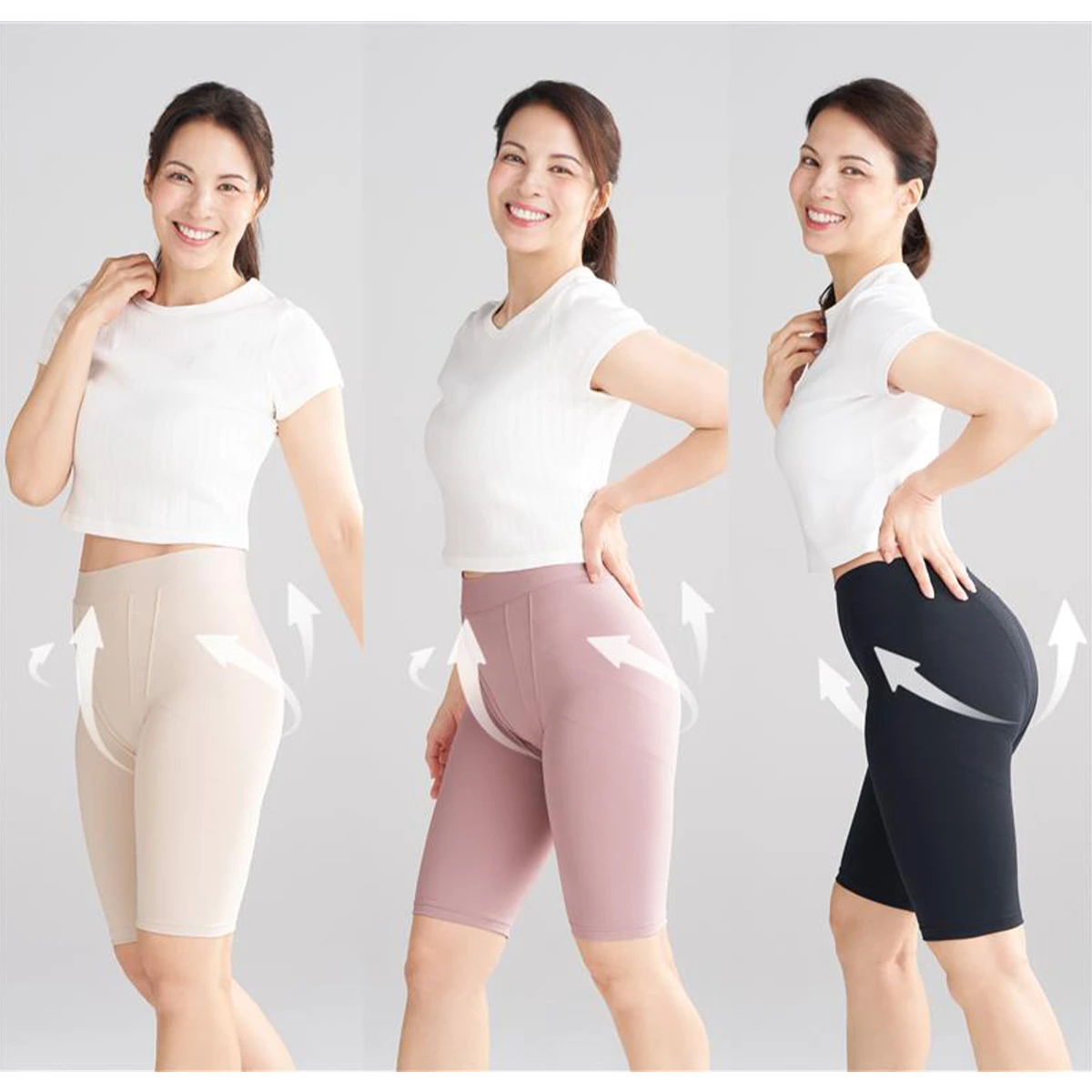 SIXPAD 骨盤底筋ケアガードル 各 ¥11000 税込／MTG