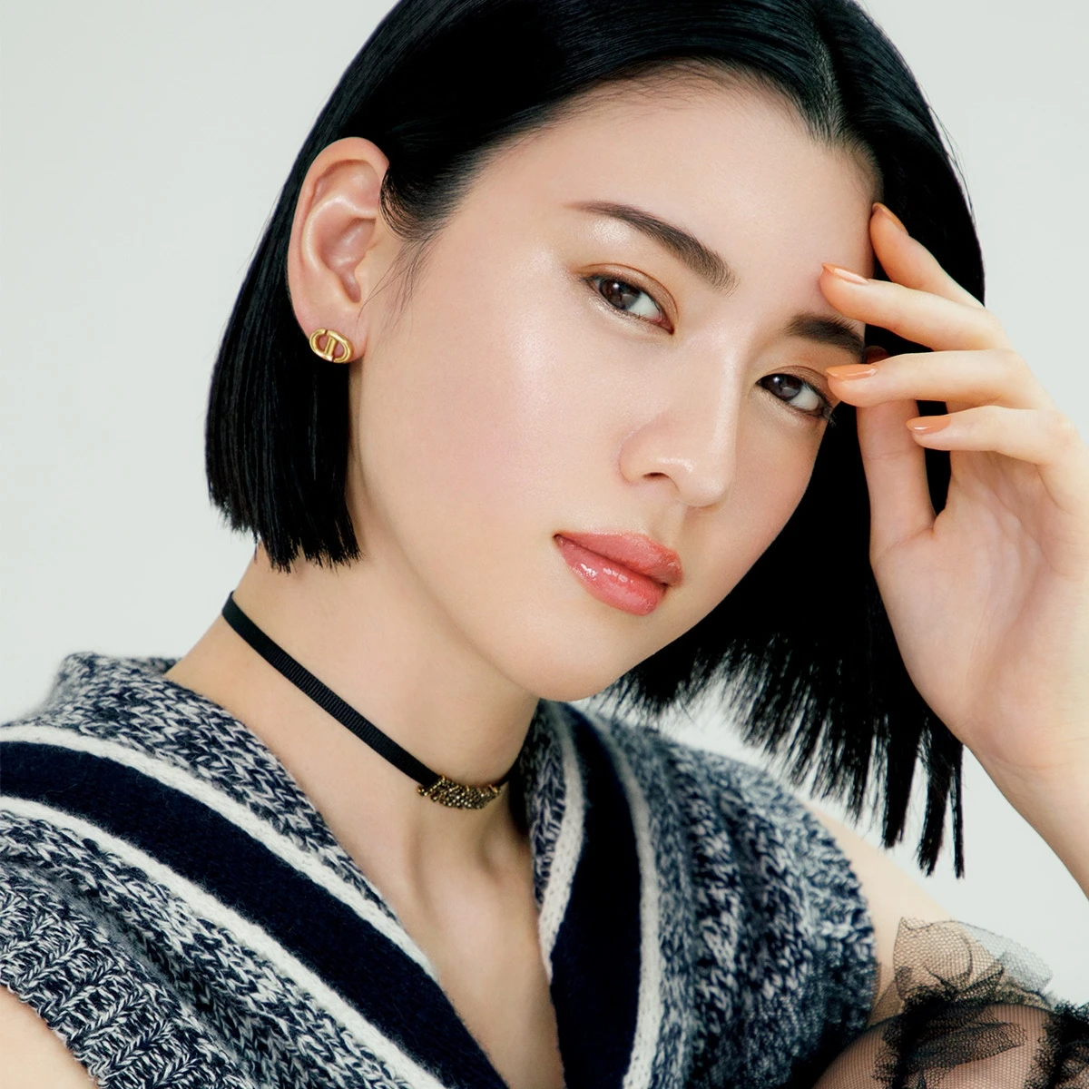 三吉彩花さん ディオール メイク