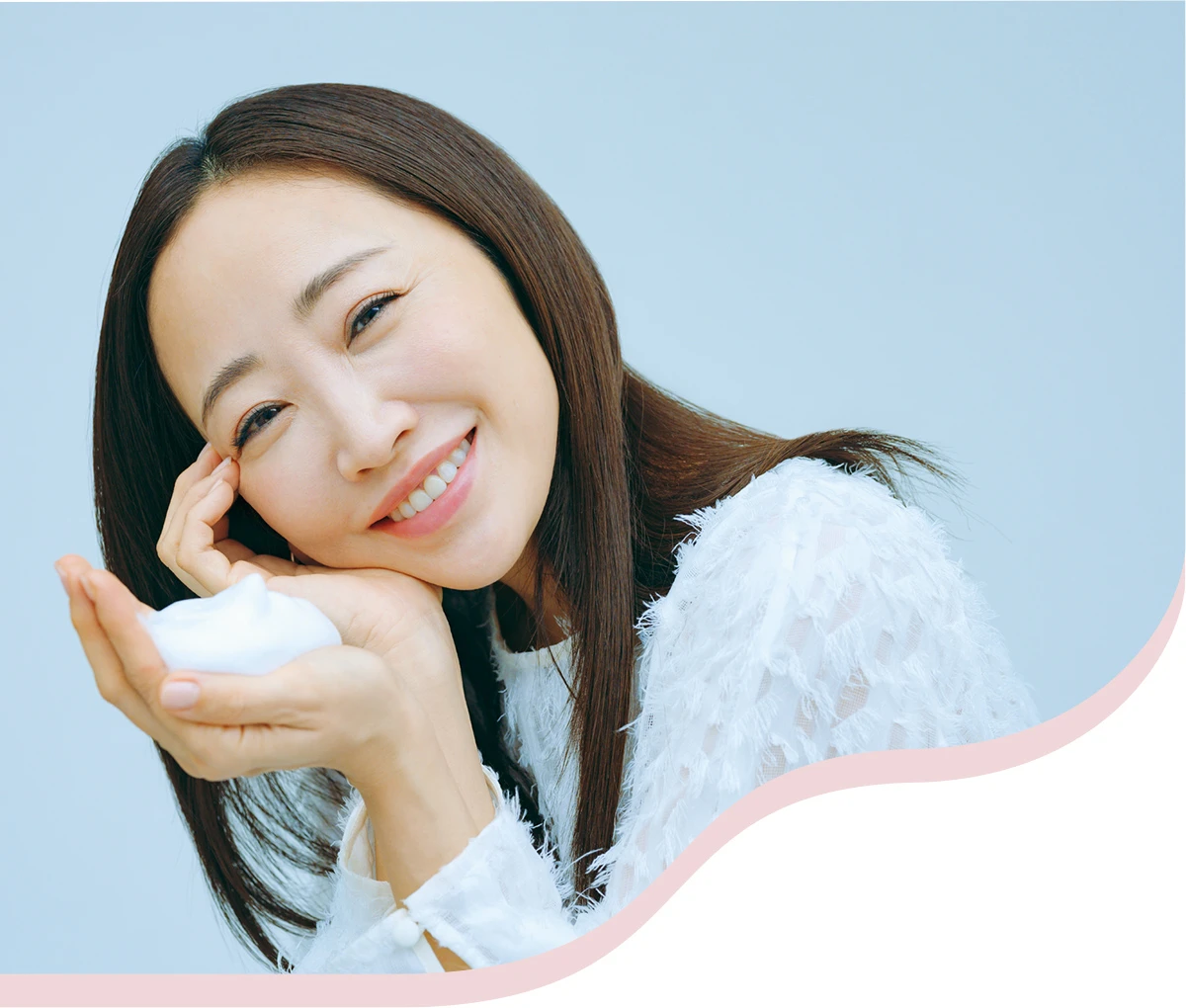 神崎恵さん 新しいコンセプトのヘアケアブランド「melt」