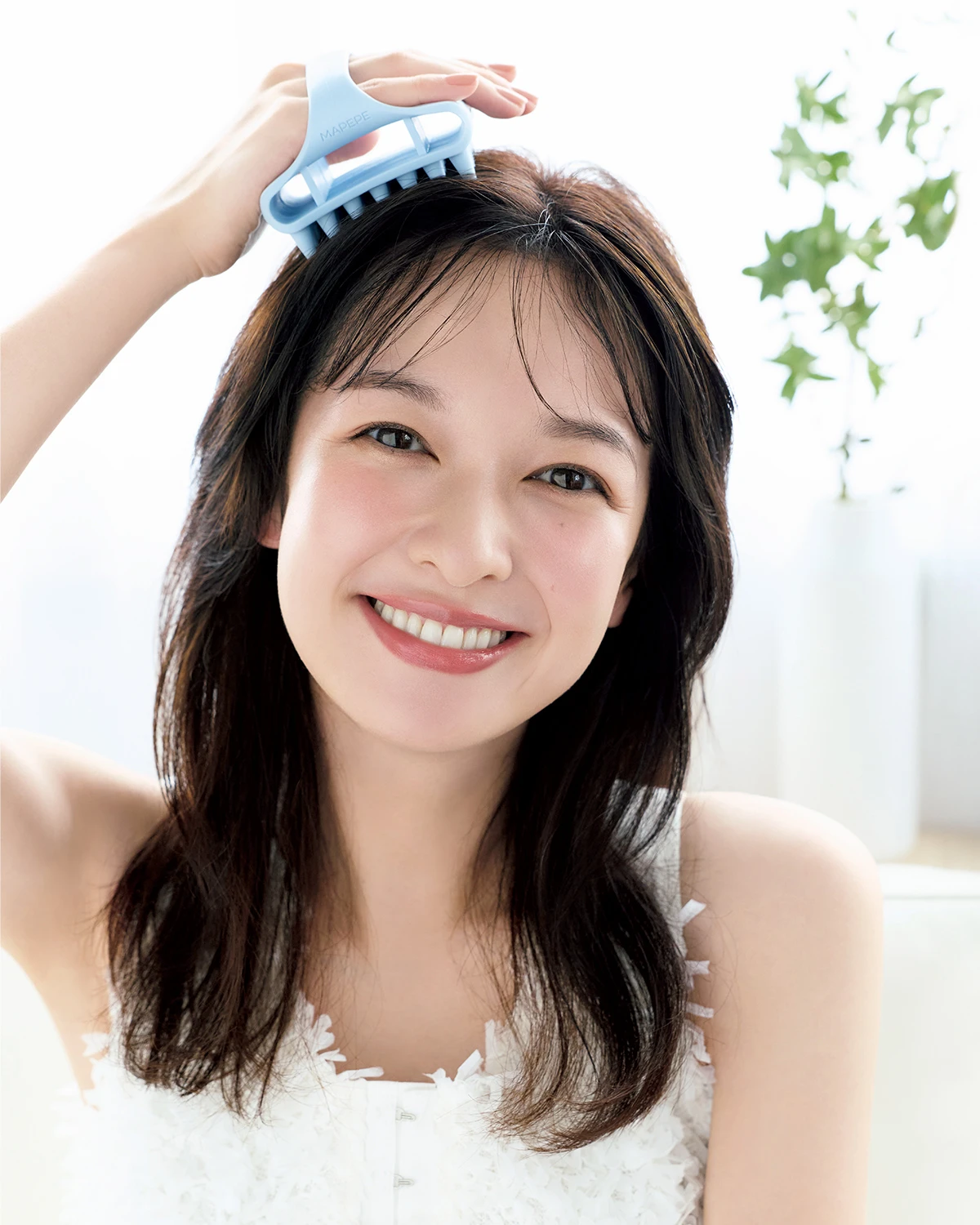 森 絵梨佳 マペペ マぺぺ シリコーン スカルプブラシ