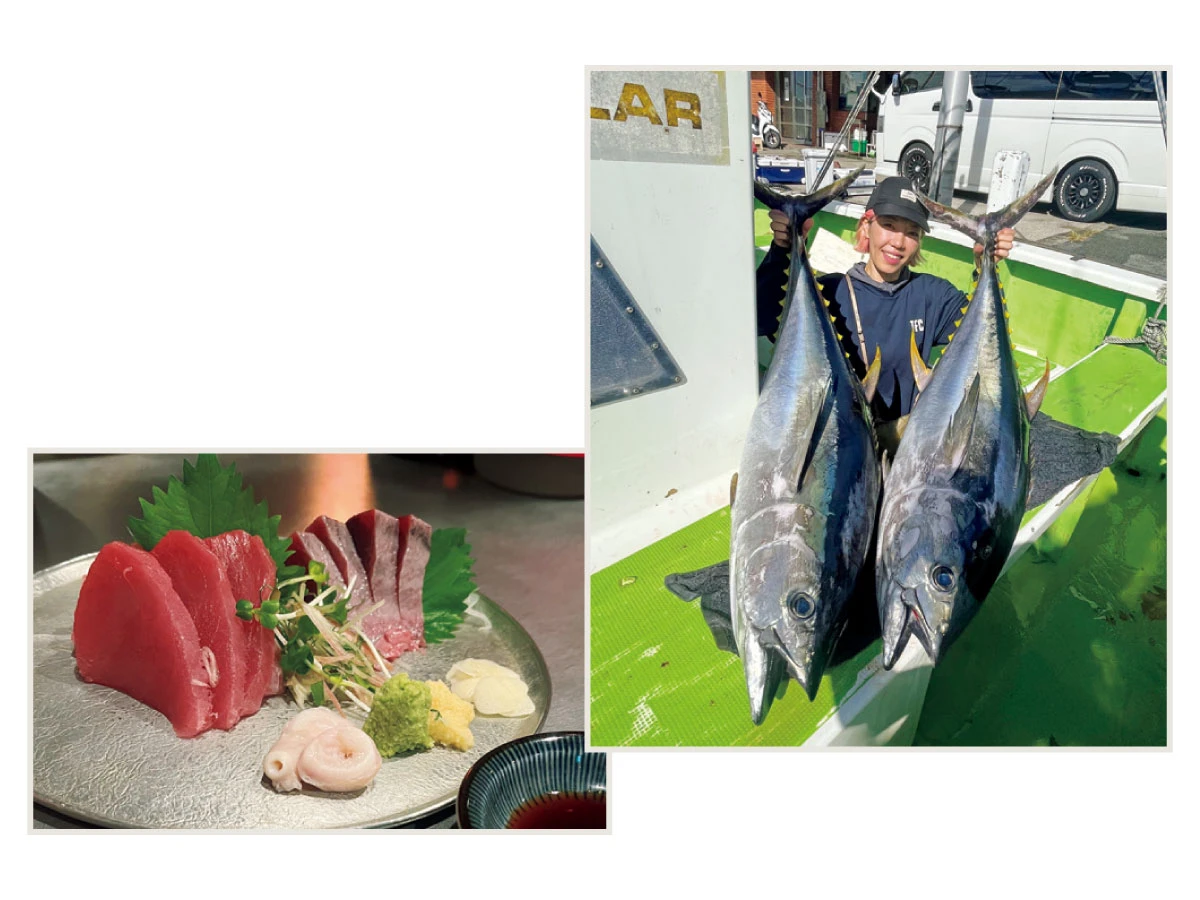 ヘア&メイクpaku☆chan、釣り画像、プライベートの過ごし方