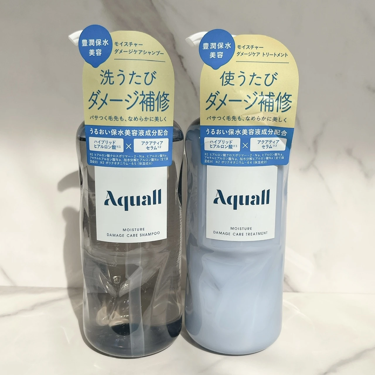 【アクオル】美容成分配合!うるおい美溶水ヘアケアのシャンプー&トリートメント★_2