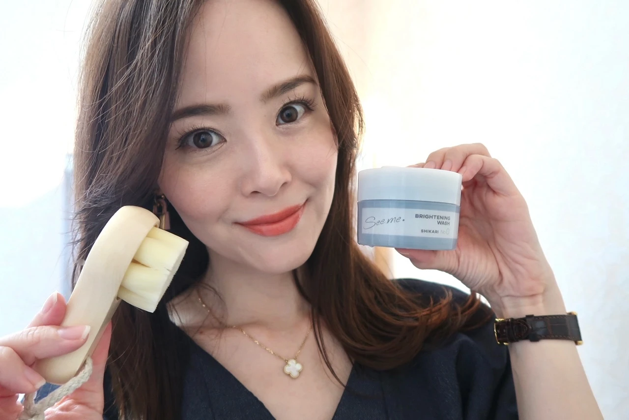 【しみ・そばかす・にきびを防ぎ、しっかり洗顔する「新感覚の洗顔パック」】SHIKARI BRIGHTENING WASH(ブラシセット)_6