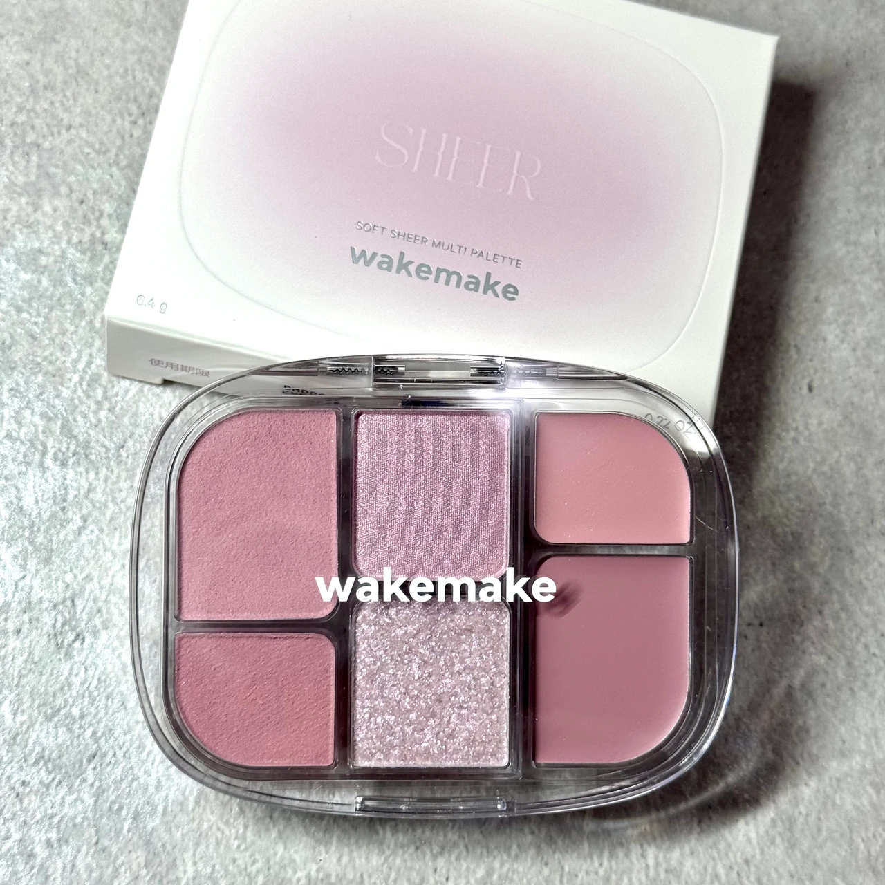 WAKEMAKE ウェイクメイク ソフトシアーマルチパレット 03 ラベンダープレジャー