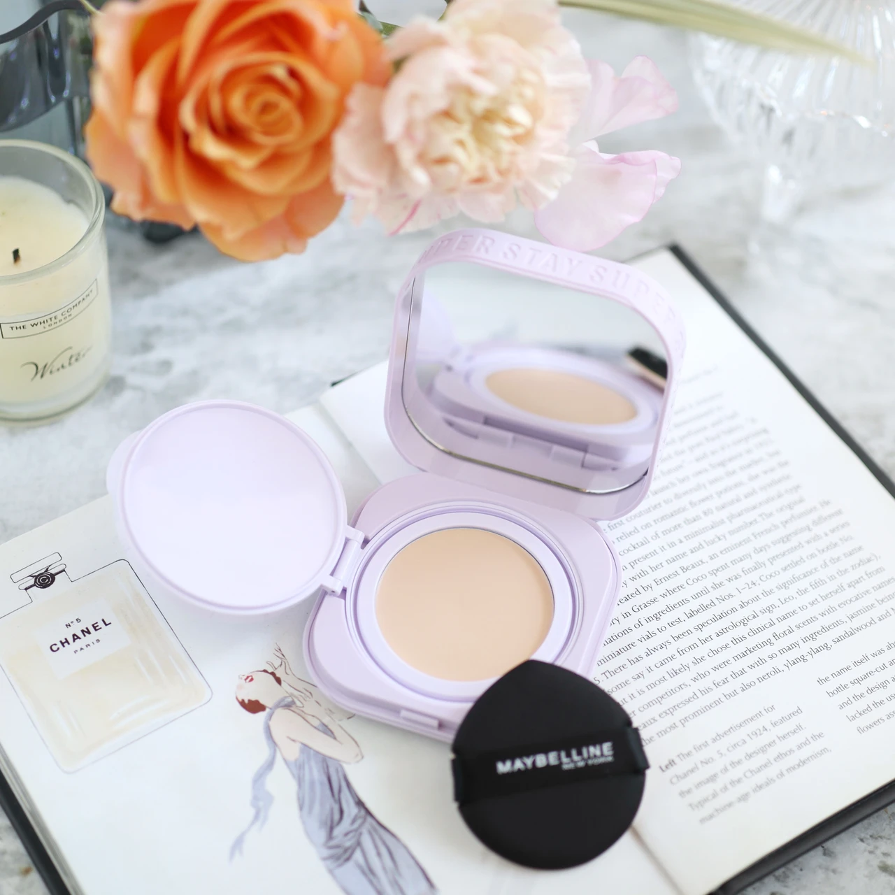 メイベリン SPステイクリームパクトファンデーション