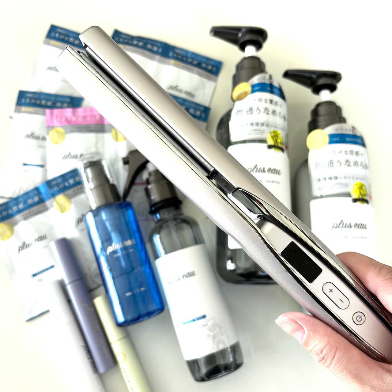 大好きなプリュスオーからヘアアイロンが出てるの知ってた！？温度上昇早い！軽い！持ち運orz_2