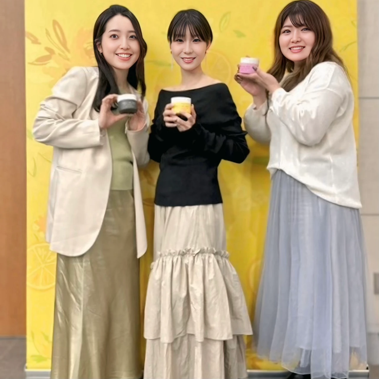 パーフェクトワンフォーカス×MAQUIAイベントにてマキアインフルエンサーと撮った写真