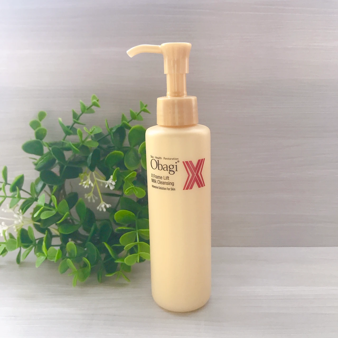 オバジXフレームリフトミルククレンジング　スウォッチ