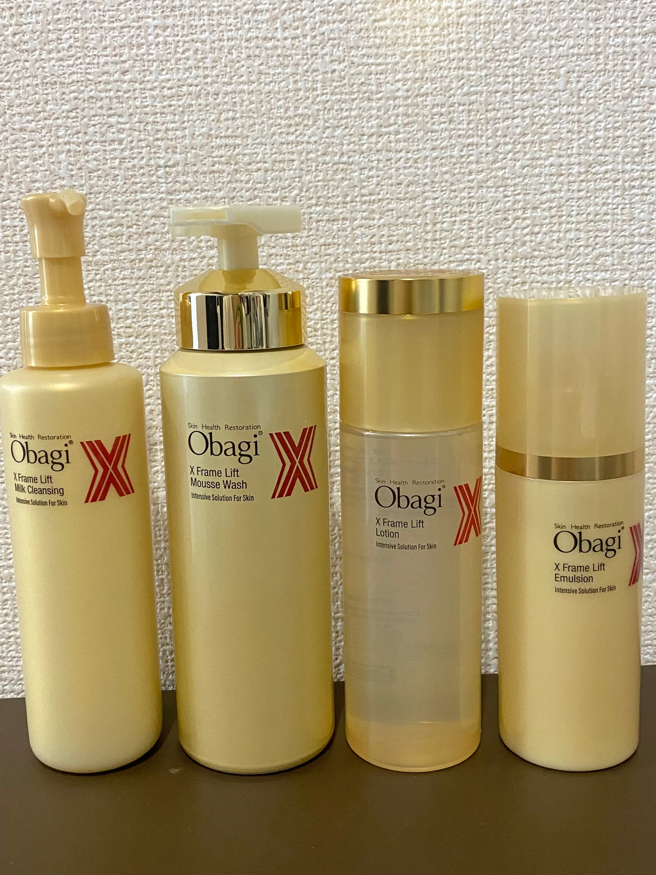 オバジx クレンジングミルク　洗顔　炭酸泡　化粧水　乳液