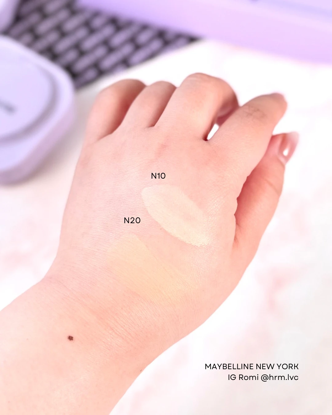 メイベリン SPステイクリームパクトファンデーション