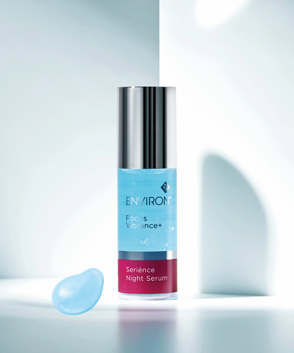 エンビロン セリエンスナイトセラム ブルーの美容液 エイジングサイン