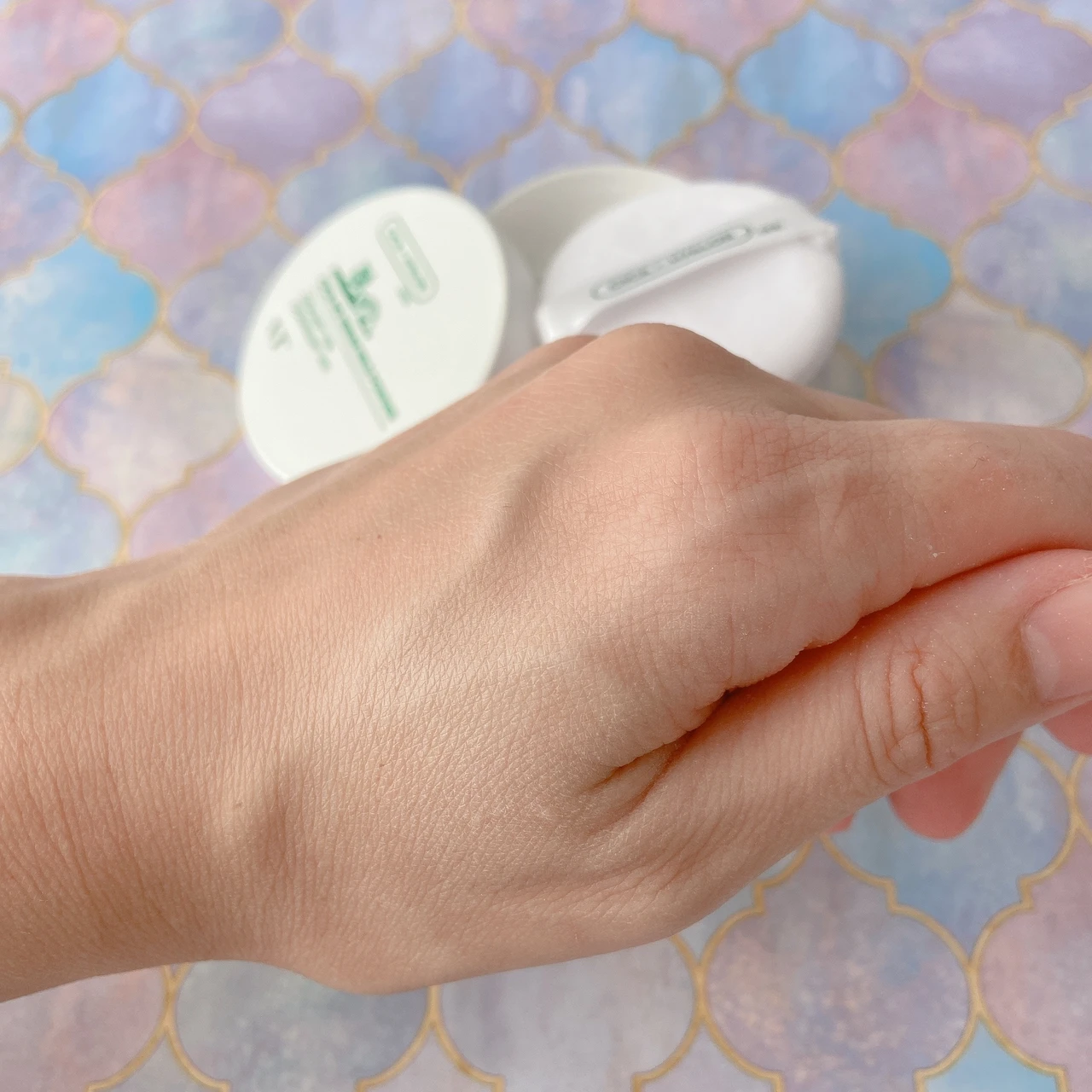 【いつだってお肌さらさら✨】プチプラ・コンパクトなのにすごい！マスクの下の必需品😷💕VT コスメティックス「VT CICA ノーセバム マイルドパウダー」_2_3